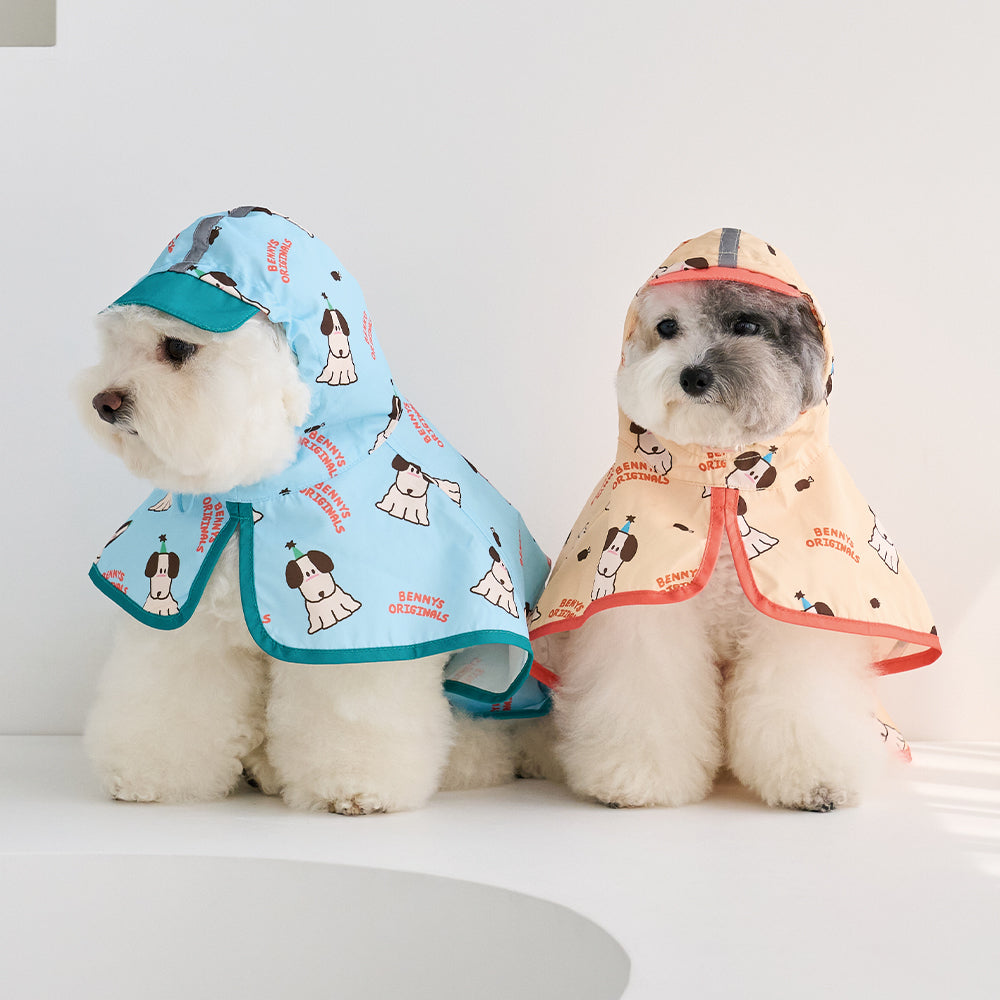 SPLASH PONCHO RAINCOAT (SKYBLUE)