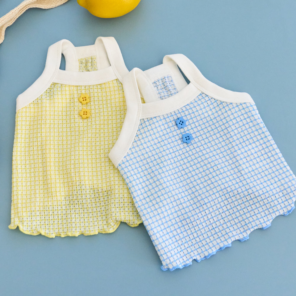 SPRING CROP TOP (YELLOW)