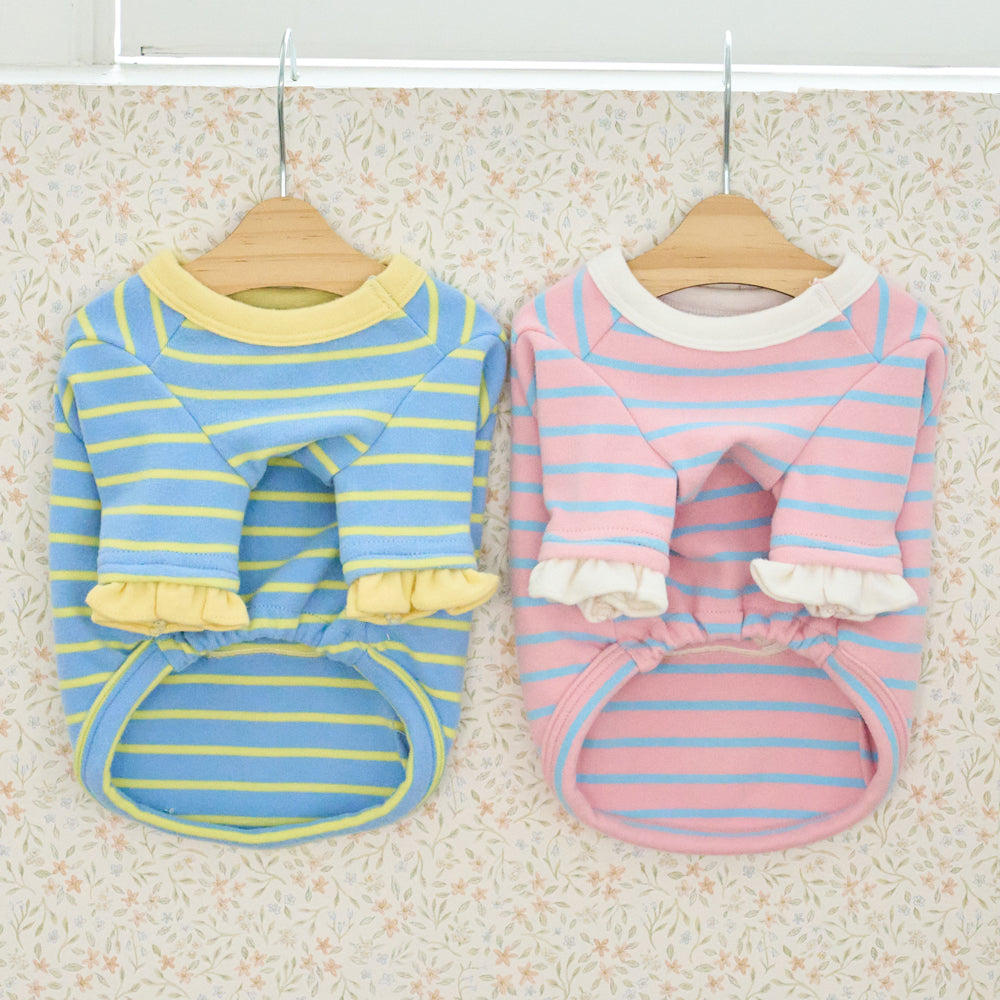 SHY BUNNY T-SHIRT (SKY BLUE)