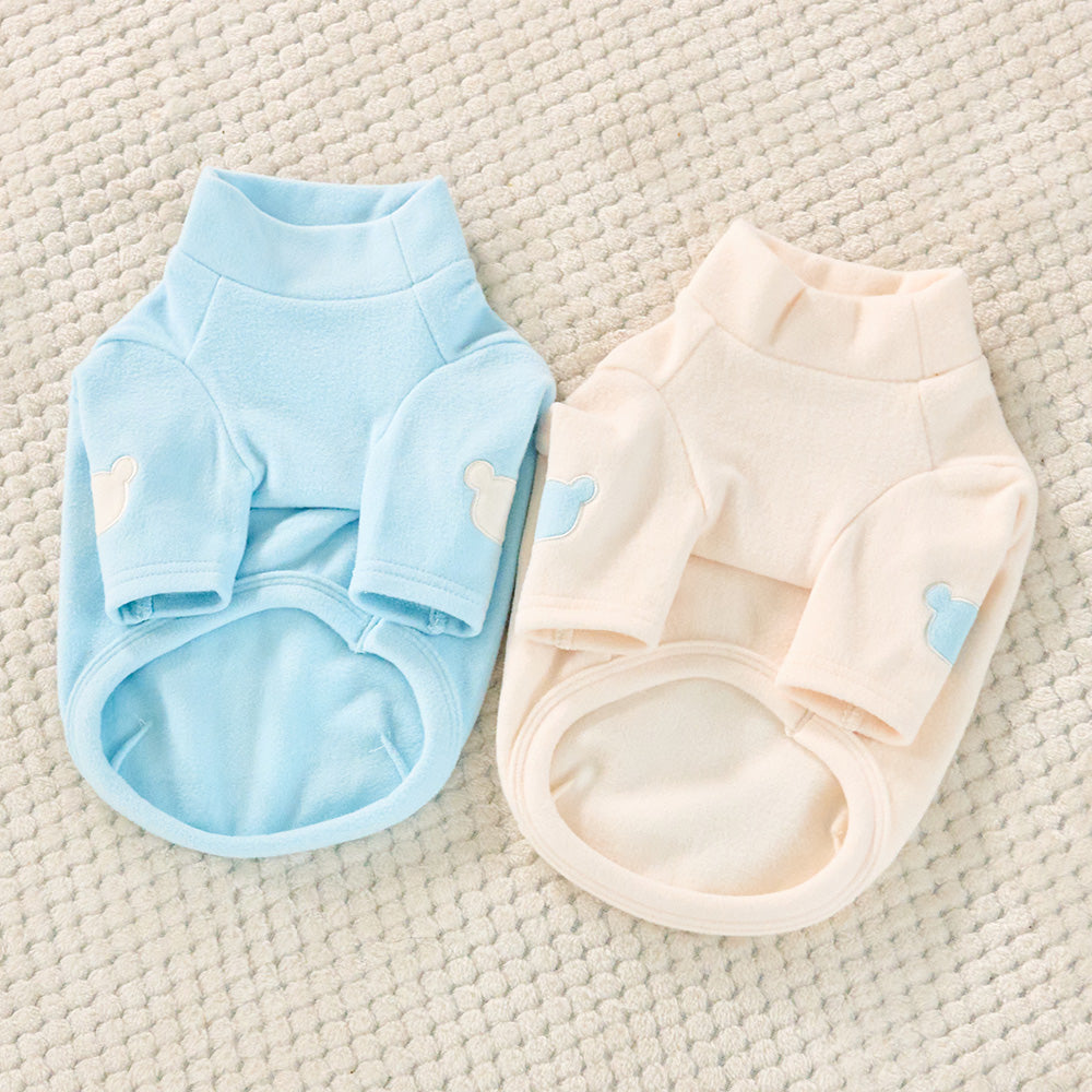 TENDER HALF NECK T-SHIRT (SKY BLUE)