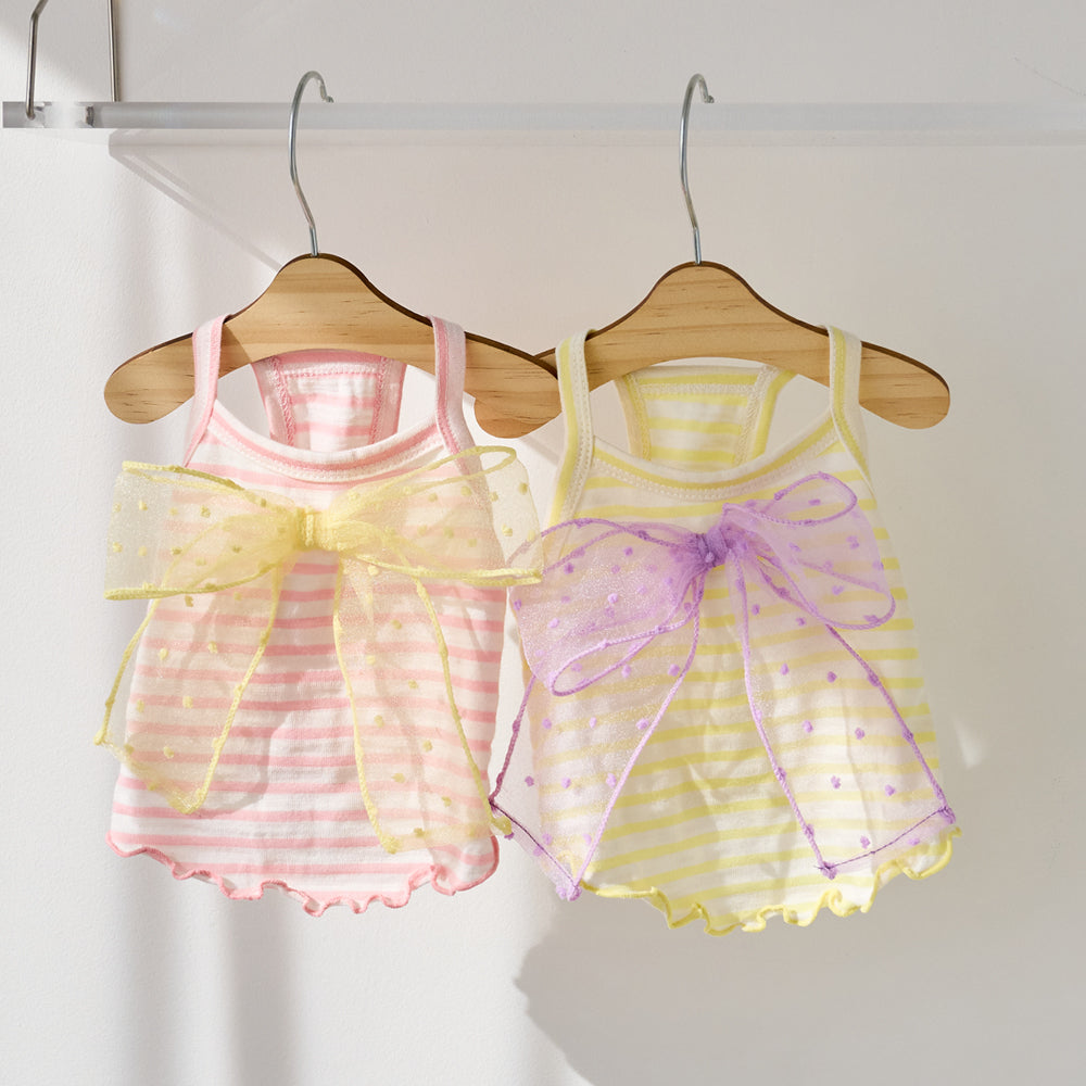 LOVELYZ RIBBON TOP (YELLOW)