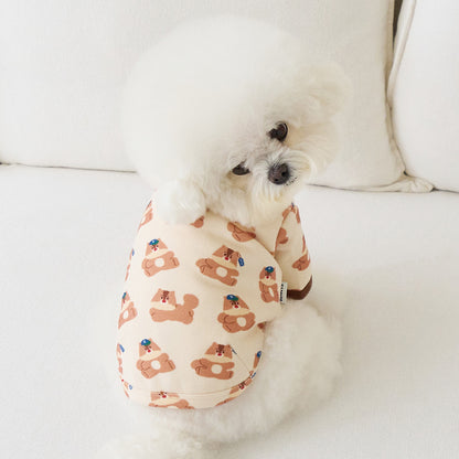 バウンシー Tシャツ (ベージュ)