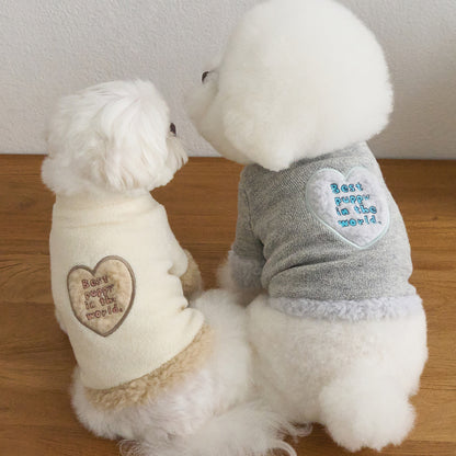 ベスト パピー Tシャツ (アイボリー)