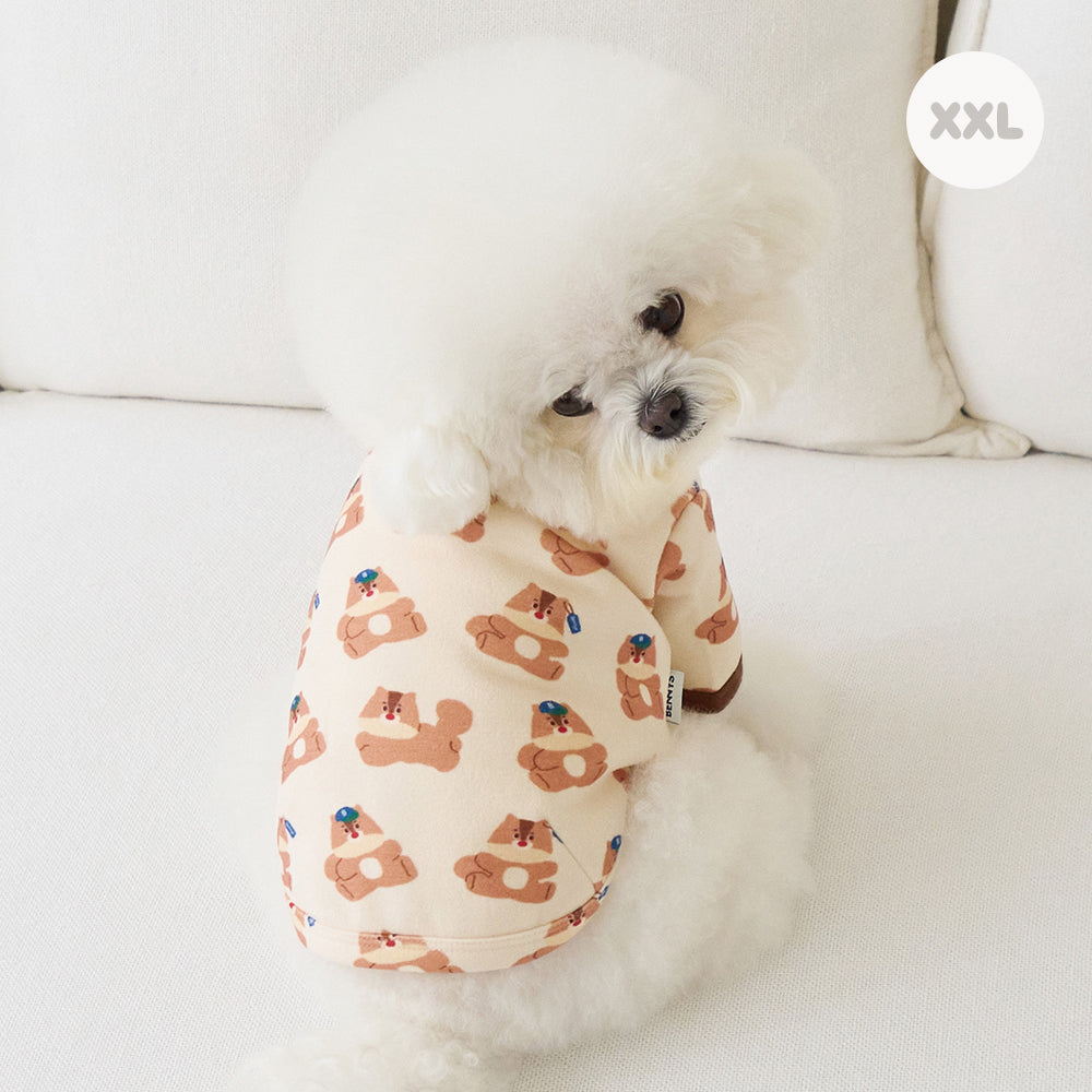 バウンシー Tシャツ (ベージュ)