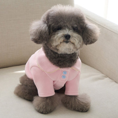 シュークリーム フリース ジャンパー (ピンク)