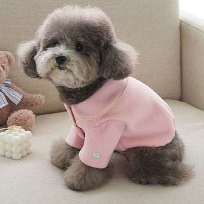 シュークリーム フリース ジャンパー (ピンク)