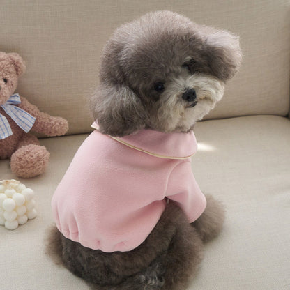 シュークリーム フリース ジャンパー (ピンク)