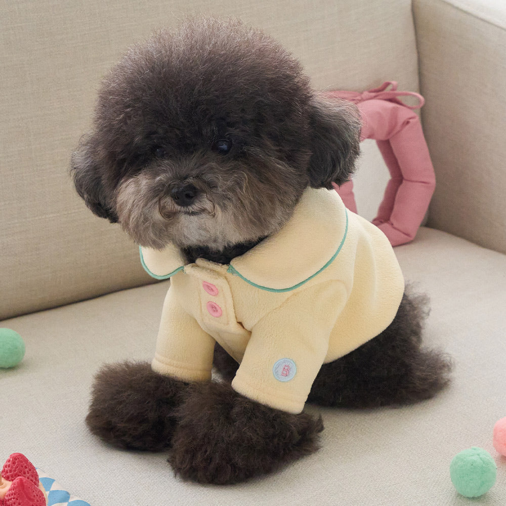 シュークリーム フリース ジャンパー (クリーム)