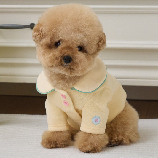 シュークリーム フリース ジャンパー (クリーム)