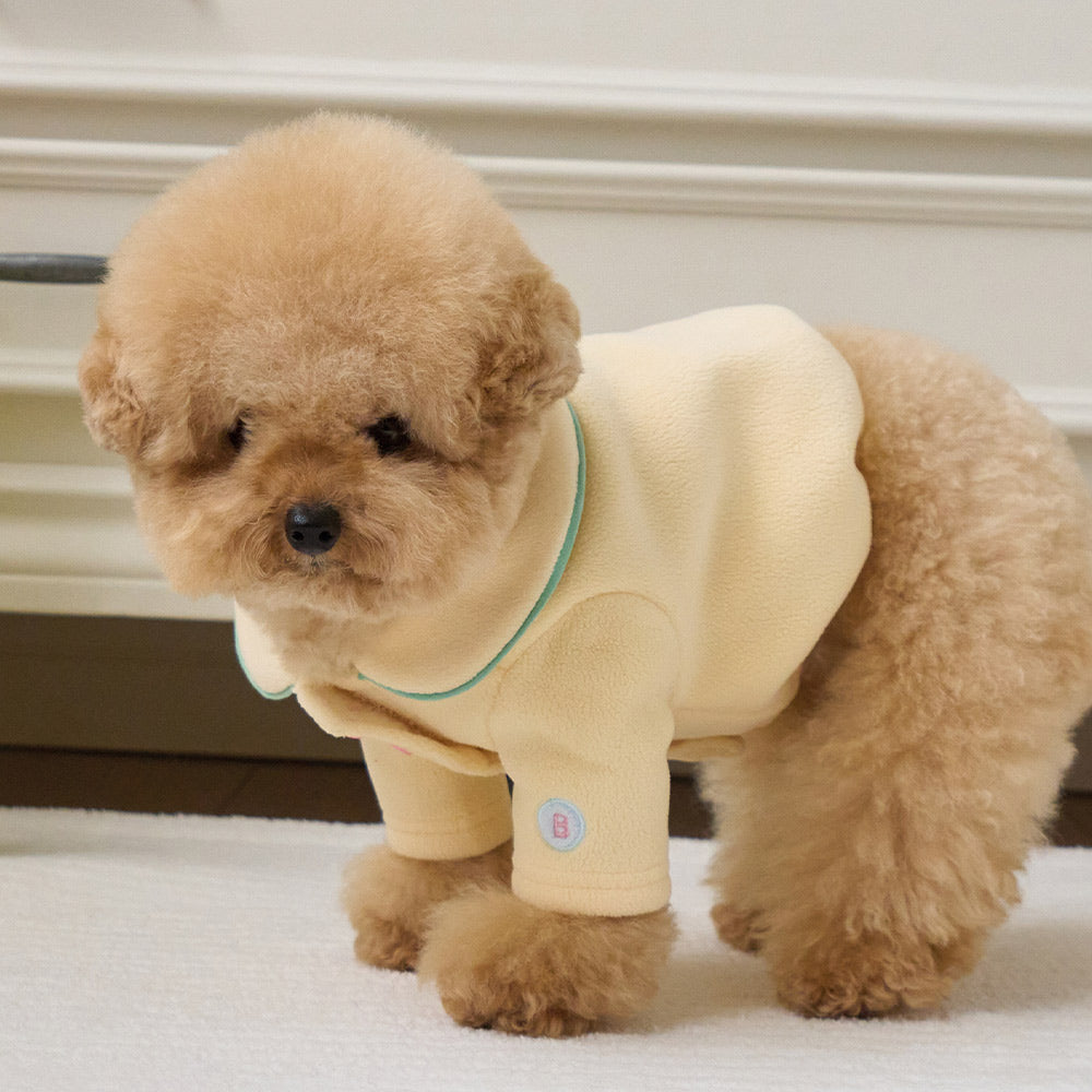 シュークリーム フリース ジャンパー (クリーム)