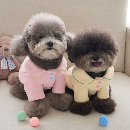 シュークリーム フリース ジャンパー (ピンク)