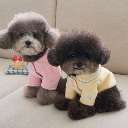 シュークリーム フリース ジャンパー (ピンク)