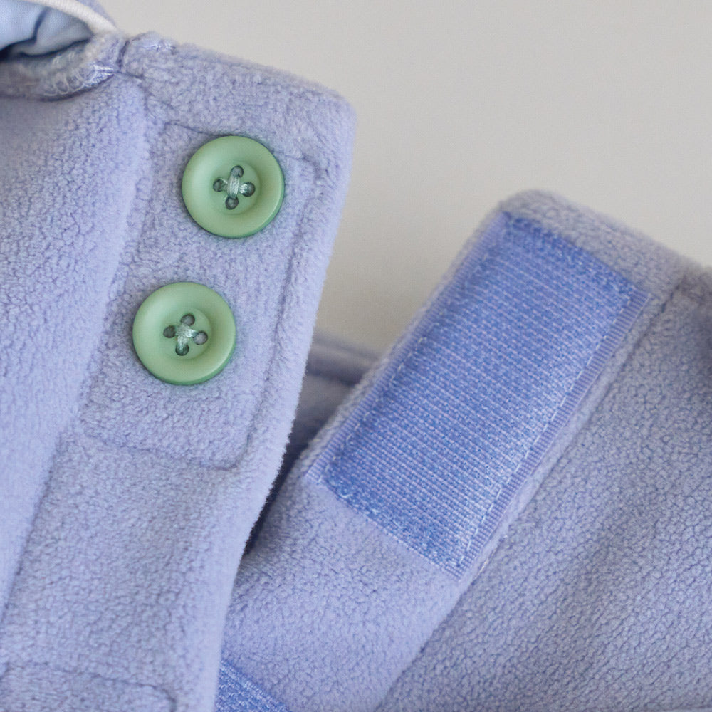 シュークリーム フリース ジャンパー (スカイブルー)