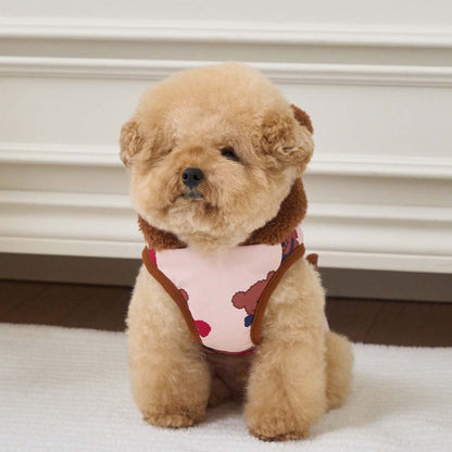 ハート ボム ダウン (ブラウン)