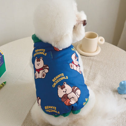 ナッティ ダウン (ネイビー)