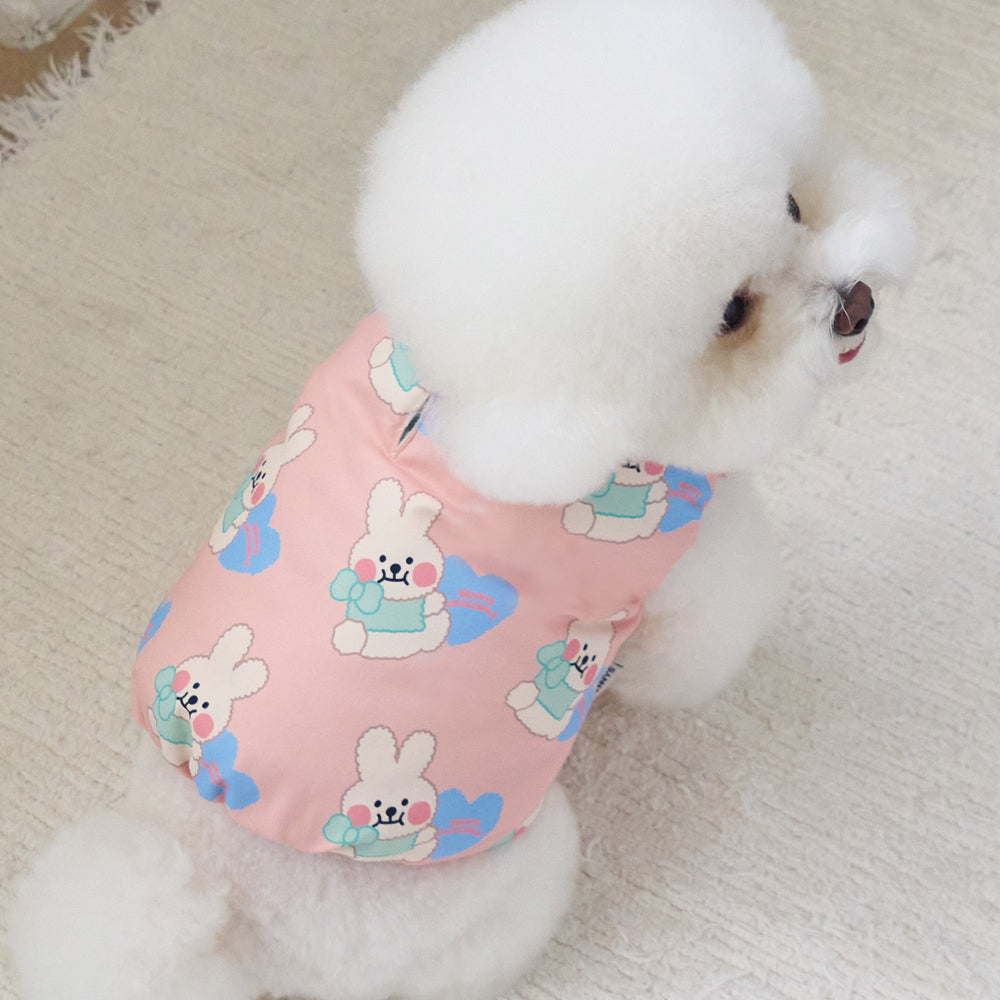 ジェラート リバーシブル ダウン (ピーチ)