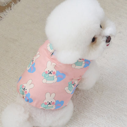 ジェラート リバーシブル ダウン (ピーチ)