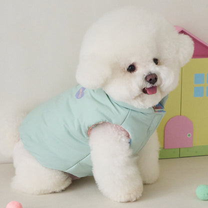 ジェラート リバーシブル ダウン (ピーチ)