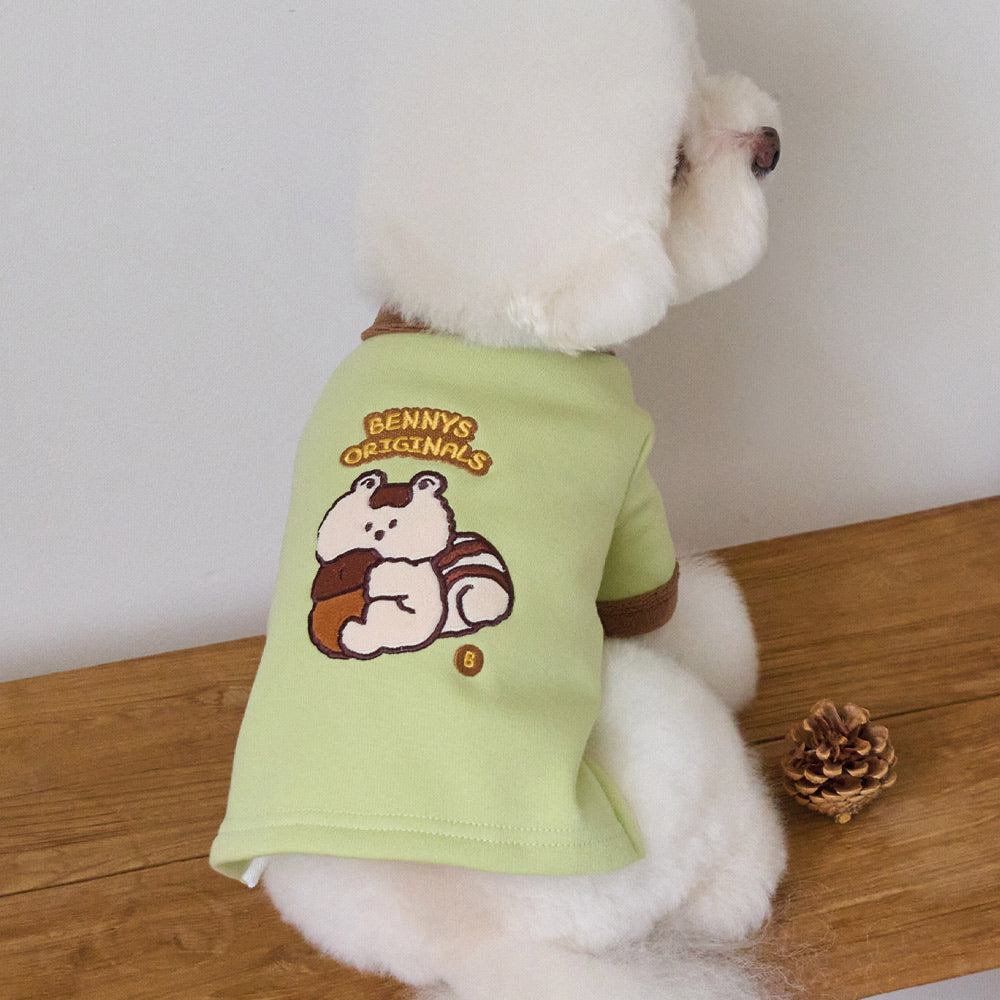 チップマンク Tシャツ (グリーン)