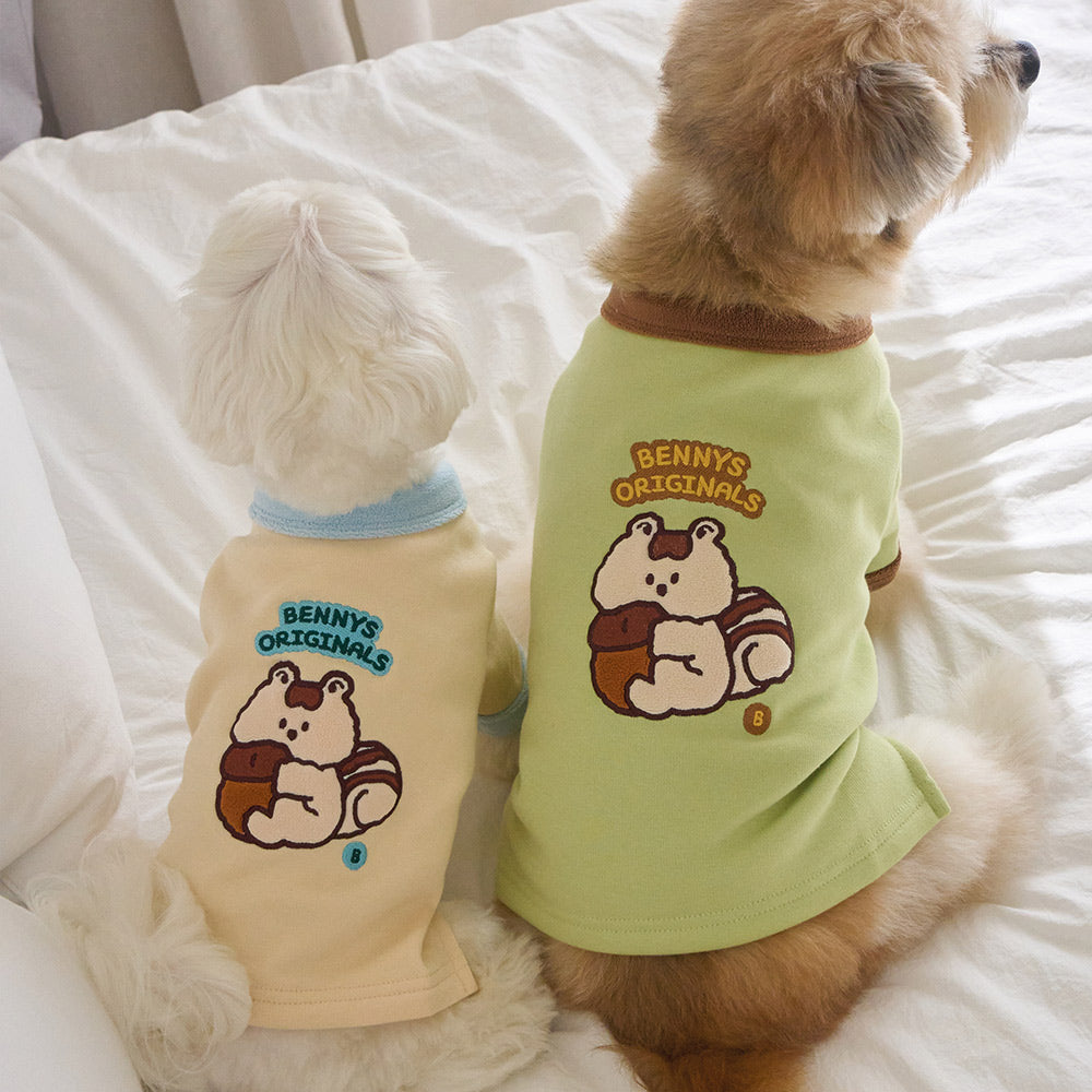 チップマンク Tシャツ (グリーン)