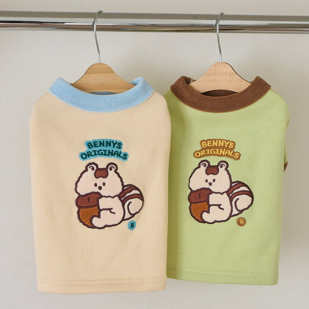 チップマンク Tシャツ (グリーン)