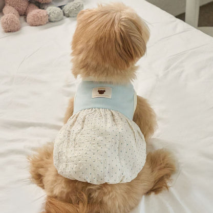 ベネット バルーンワンピース (スカイブルー)