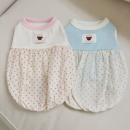 ベネット バルーンワンピース (スカイブルー)