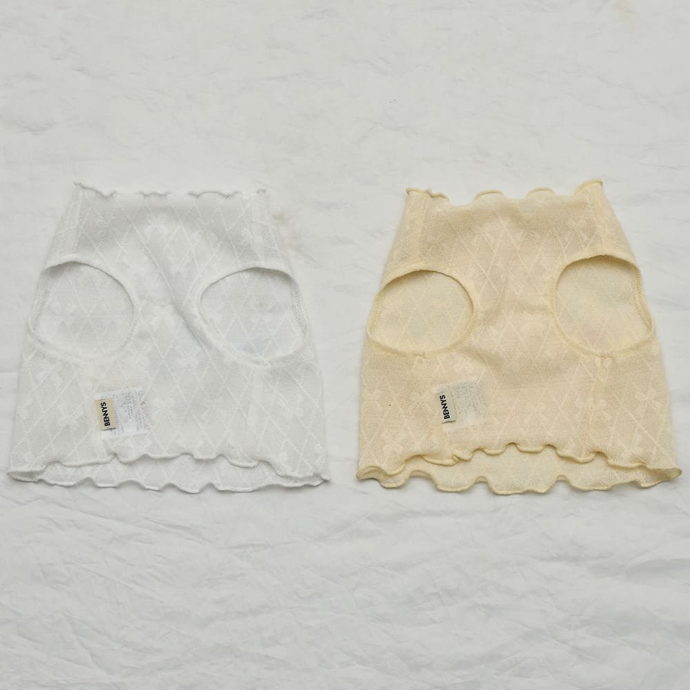 リボネード クロップTシャツ (ホワイト)