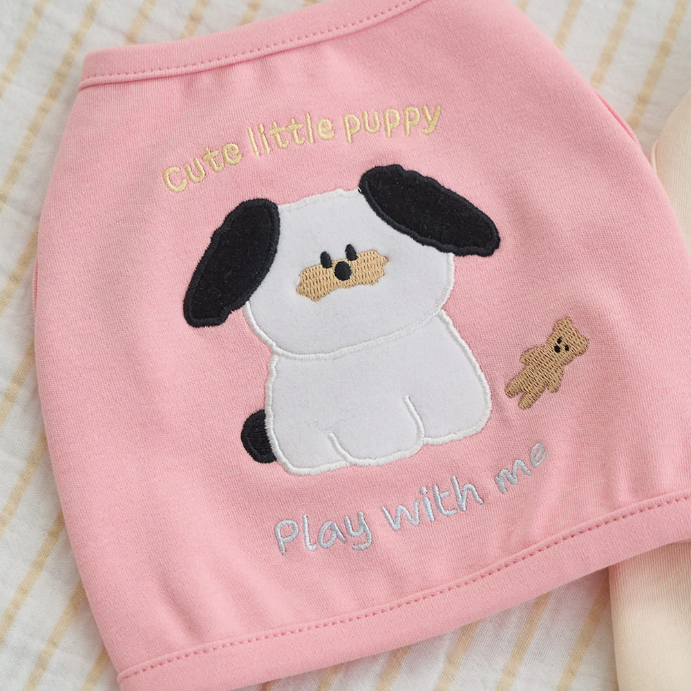 プレイ ウィズ ミー クロップ Tシャツ (ピンク)