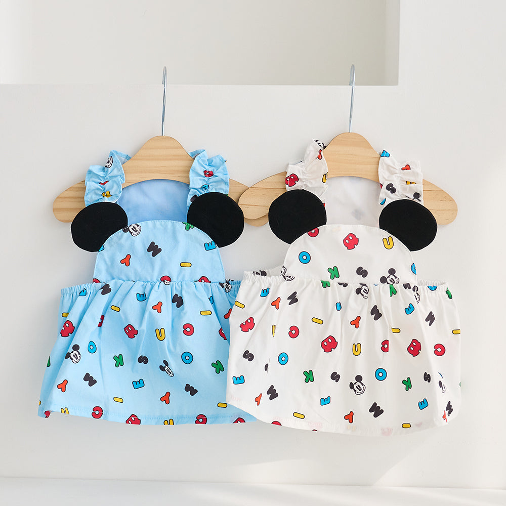 [DISNEY] MICKEY CROP ONEPIECE (SKY BLUE)