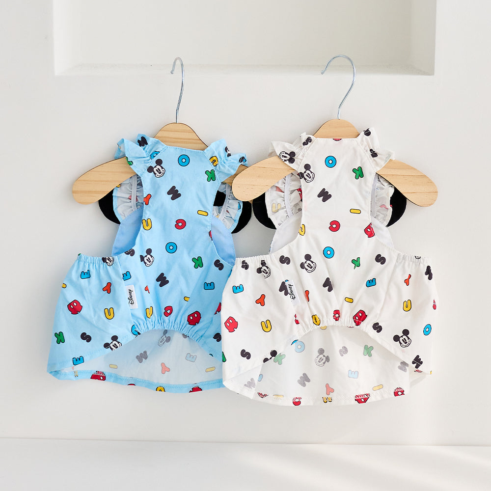 [DISNEY] MICKEY CROP ONEPIECE (SKY BLUE)