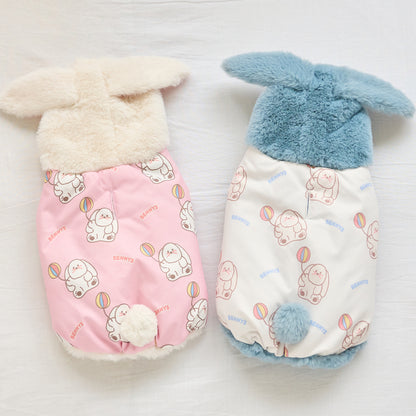 FLOTING BUNNY SNOOD PADDING (PINK)