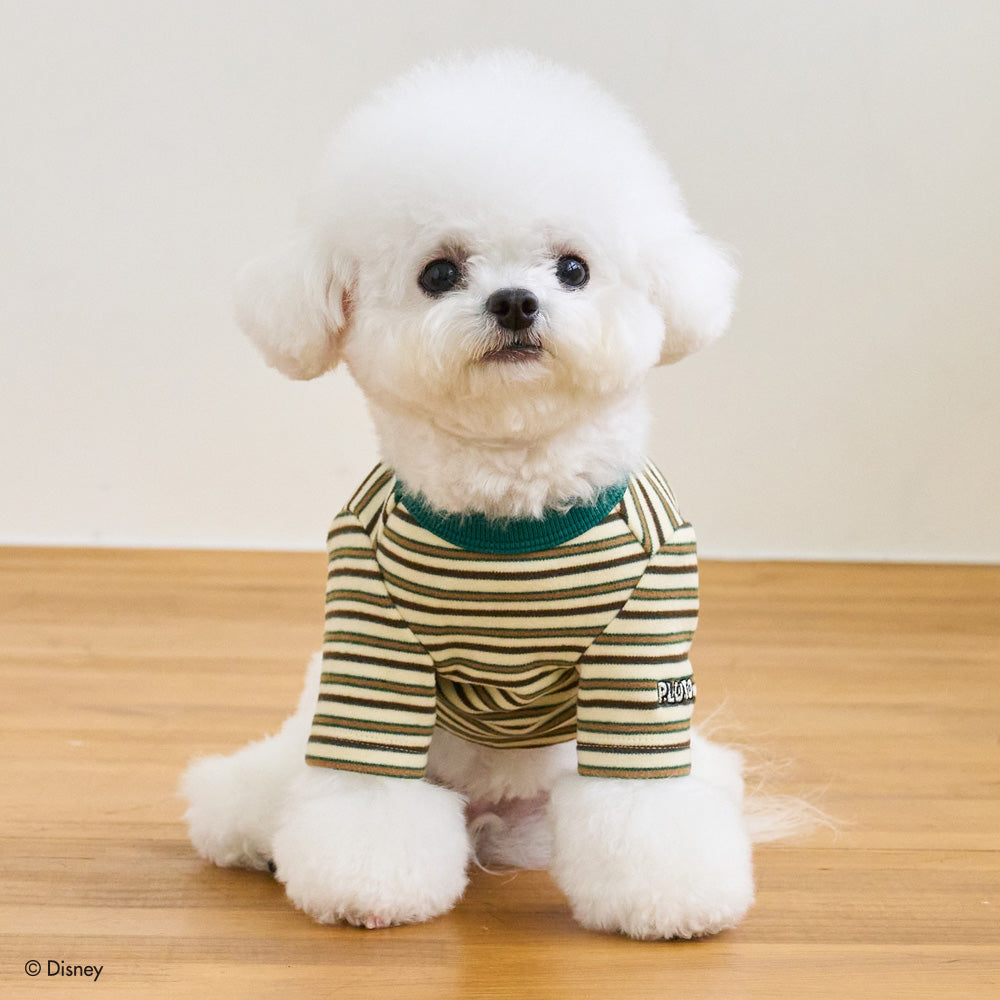 犬服・アクセサリー pp closet BIO BLEACH DENIM SHIRT 34 お取り寄せ】[DISNEY] PLUTO MOMENT T-SHIRT (IVORY) | ベニーズ公式