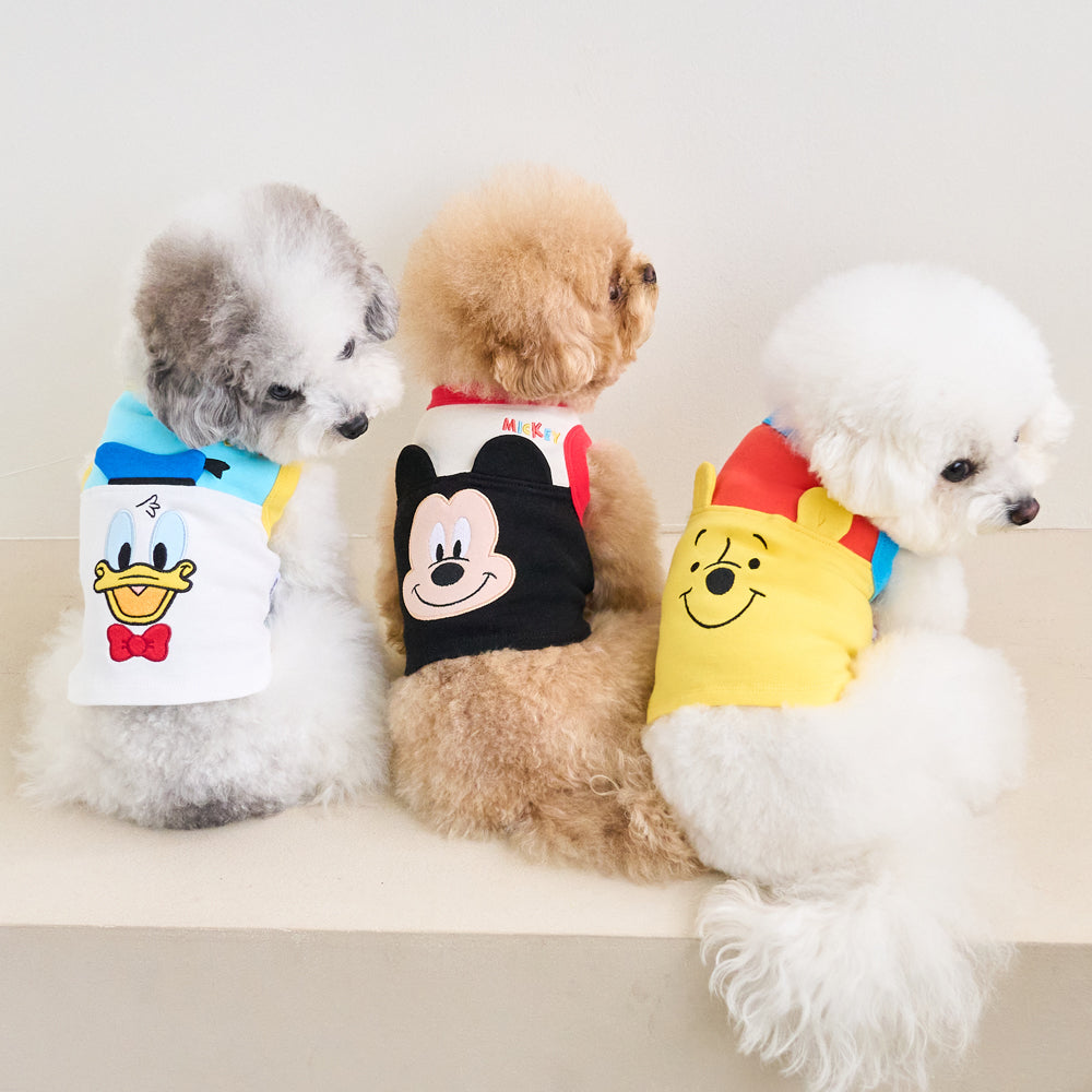 ディズニー] ドナルドダック ポップ クロップTシャツ (ホワイト