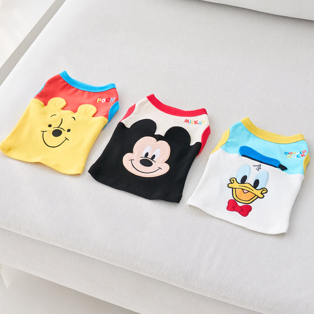 ディズニー] ドナルドダック ポップ クロップTシャツ (ホワイト