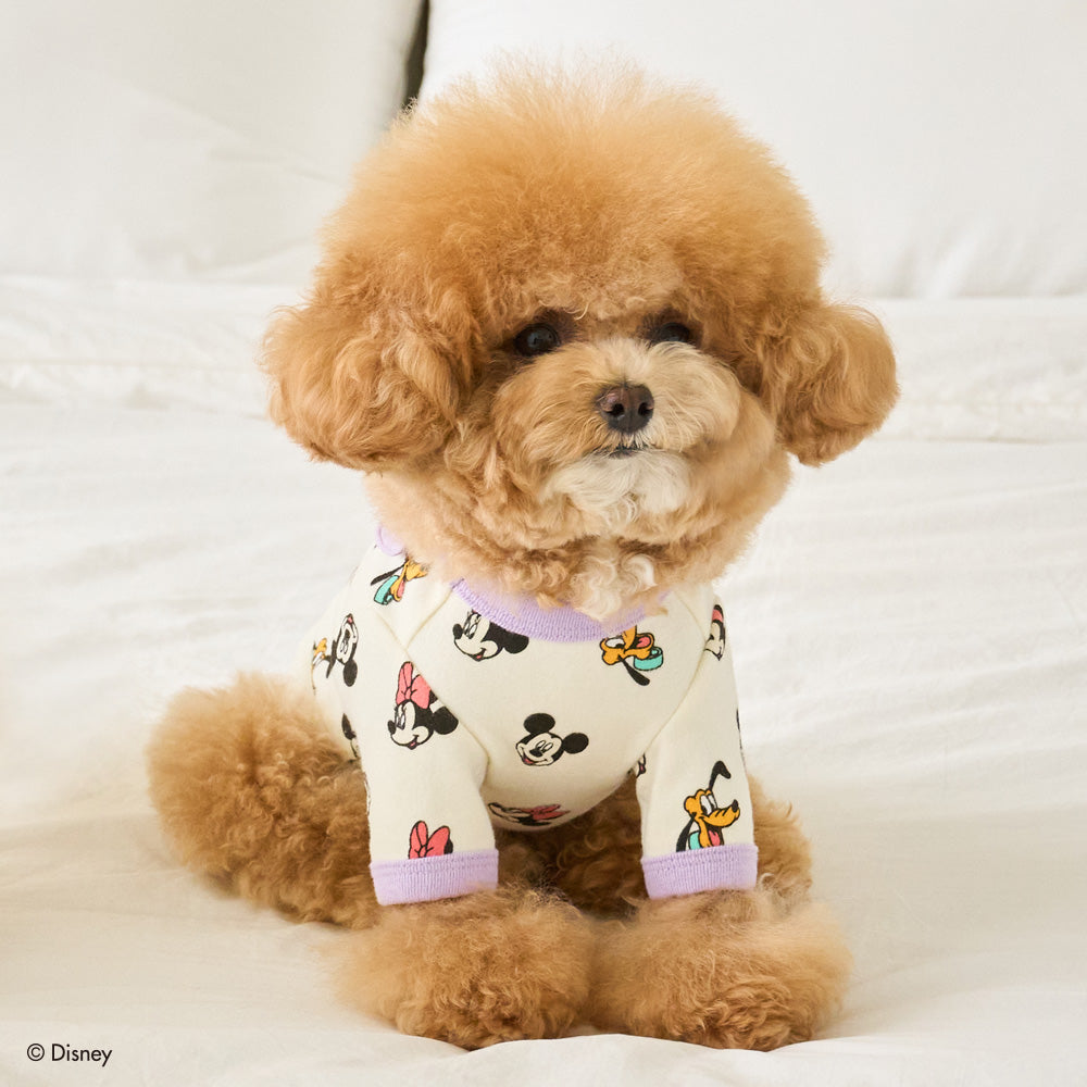 お取り寄せ】[ディズニー] ミッキー ビブ Tシャツ (アイボリー