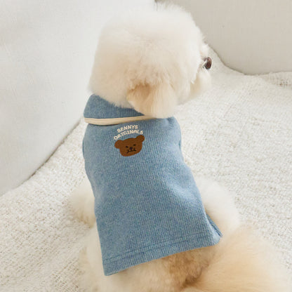 TARTE COLLAR KNIT (SKY BLUE)