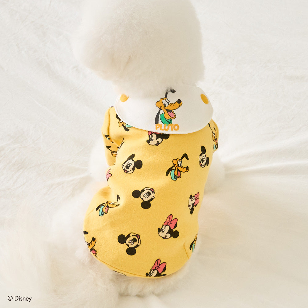 【予約】[DISNEY] PLUTO BIB T-SHIRT (YELLOW)