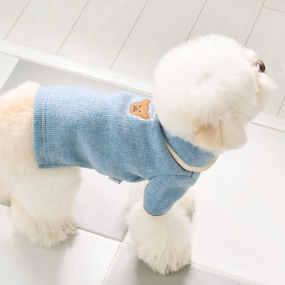 TARTE COLLAR KNIT (SKY BLUE)